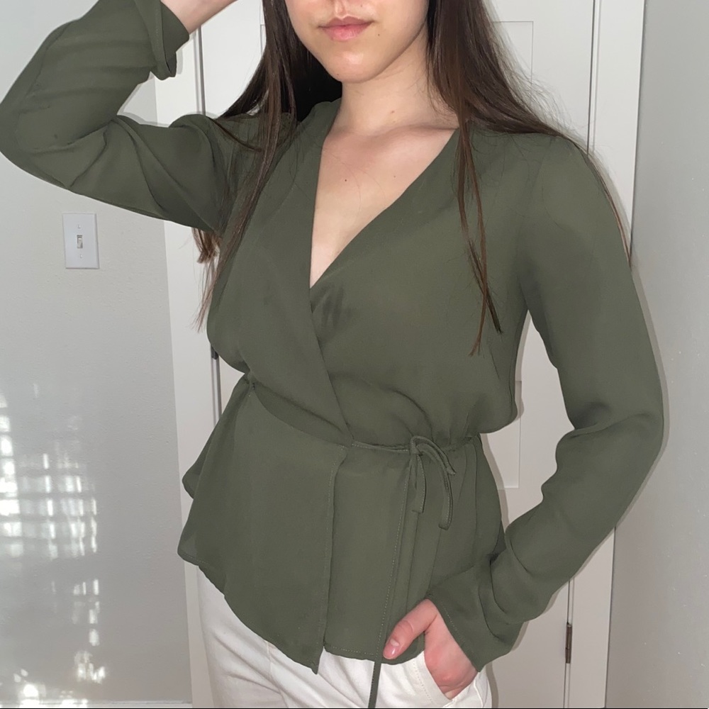 Wrap Top / Blouse